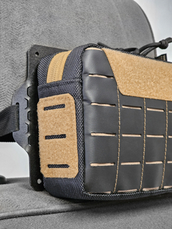 Органайзер на подголовник тактический MOLLE 5x3 LC1 18x13x6см