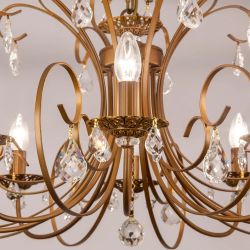 Citilux Марлен CL411181 Люстра подвесная Кофейная