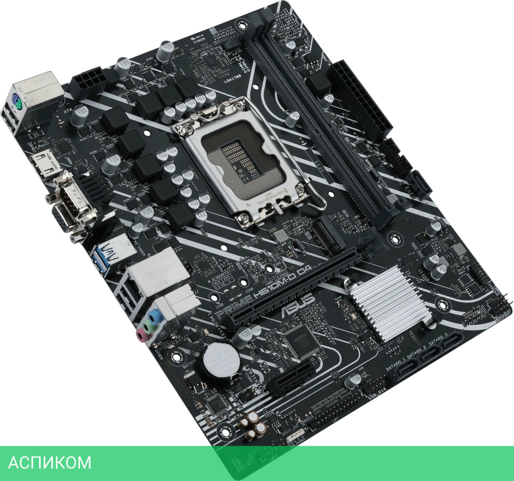 Материнская плата ASUS Prime H610M-D D4 DDR4
