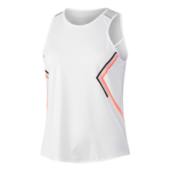 Женская теннисная майка Lucky in Love All The Stripe Angles Tank Top Women - White