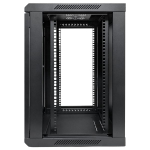 Шкаф настенный 19" TERACOM PRO 12U 600x450 мм дверь стеклянная с замком-ручкой чёрный