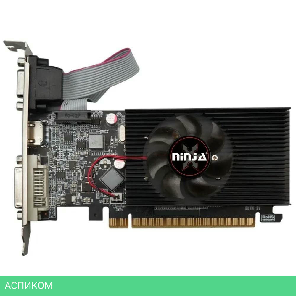 Видеокарта Sinotex Ninja GeForce GT710 2GB DDR3 (NF71NP023F)