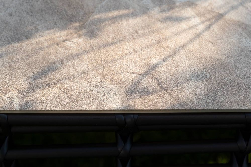 "Ницца" лаунж-зона из искусственного ротанга, цвет бронзовый