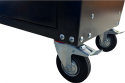 Инструментальная тележка GWT-B5 (5 ящиков, колеса с тормозом, синяя)