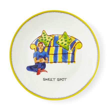 Spode Kit Kemp Doodles 15,5 см тарелка Sweet Spot