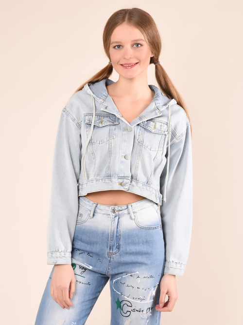 Куртка женская джинсовая
