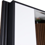 Стальная дверь "Сапсан" с зеркалом (биометрический замок Y23)