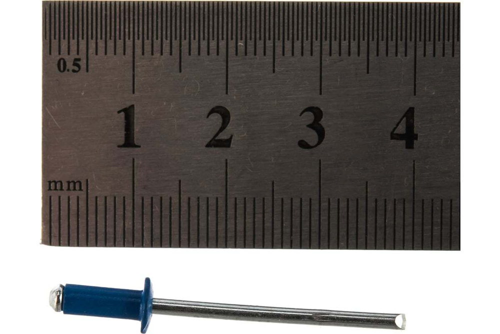 Заклепки 3,2 х 8 мм RAL 5005 (синий), 50 шт.// Matrix
