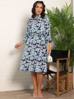 Платье Эдванта (сине-голубое) П15913-45М LT Collection