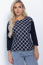 Джемпер Классика жанра (темно-синий) Б11333 LT Collection