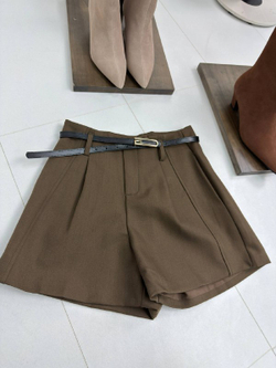 Шорты женские артикул 2537 цвет "шоколадный"