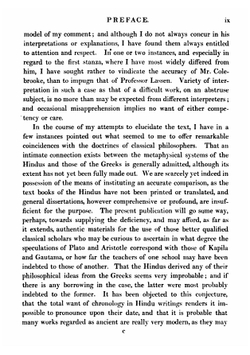 The Sánkhya Káriká, Or Memorial Verses on the Sánkhya Philosophy | Oriental Translation Fund