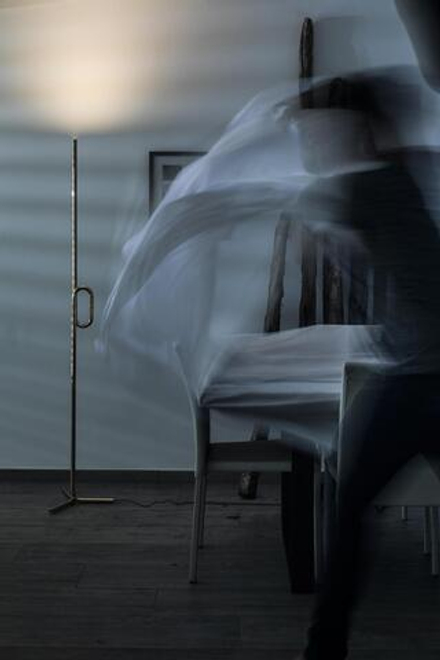 Floor design lamp Tobia by Foscarini