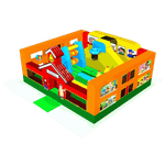 Надувной батут "Школьный автобус"