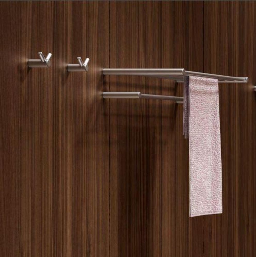 Полотенцедержатель 600 мм нерж. сталь ROMA 16820.60.S матовый