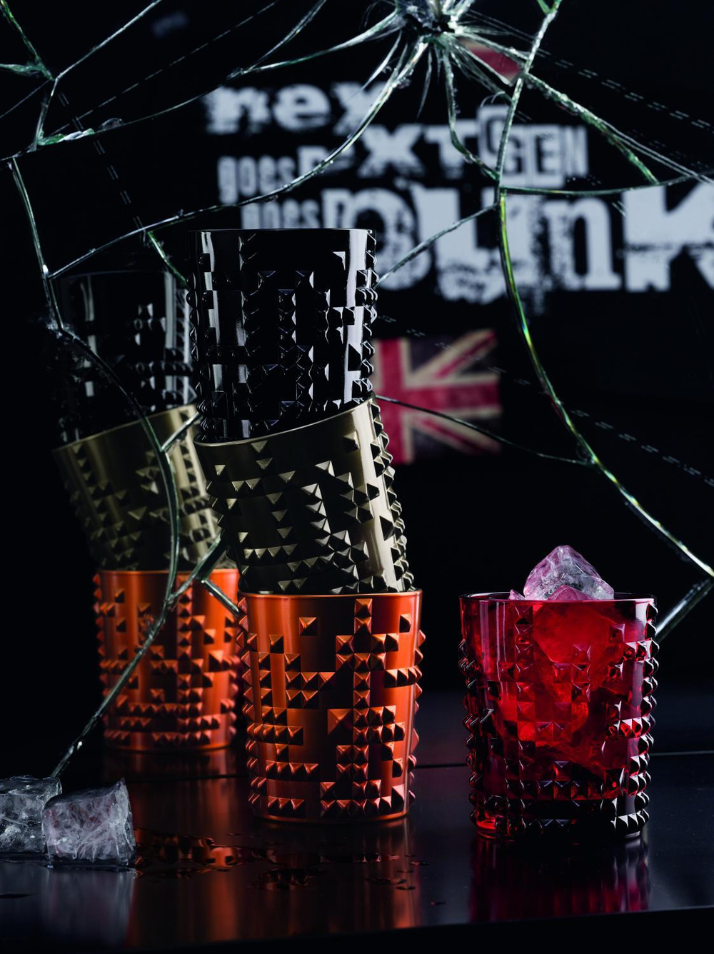 Бокал для виски Punk, 348 мл, черный, Nachtmann