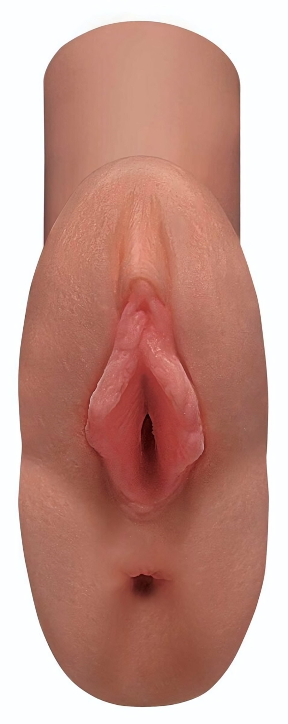 Кофейный мастурбатор Perfect Pussy Double Stroker (Цвет: кофейный)