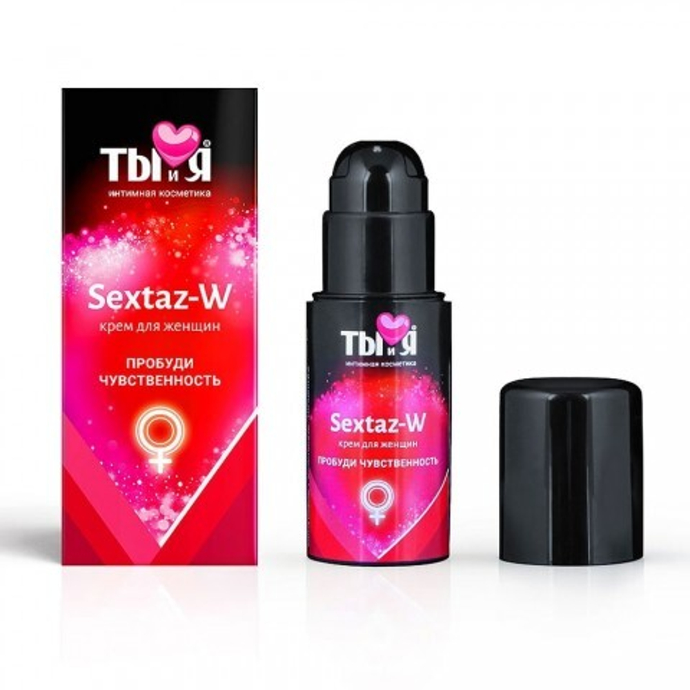 Крем возбуждающий "Ты и Я" Sextaz-W для женщин, 20 г