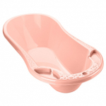 Ванна 46л 1000*490*305 с клапаном св. розовый 431301333