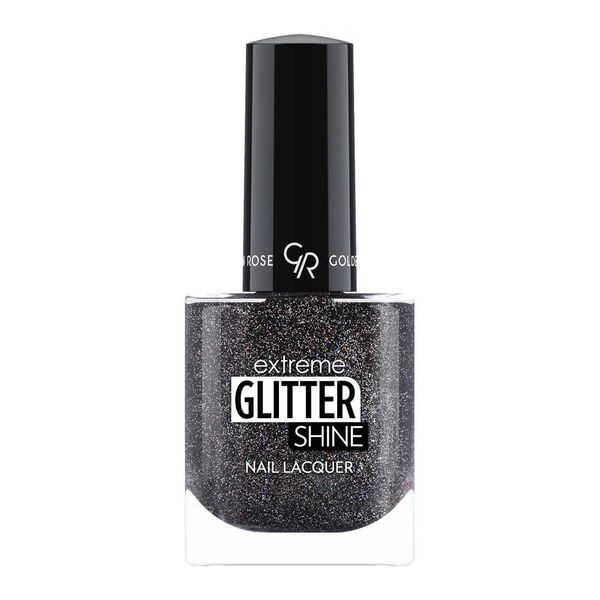 Лак для ногтей с эффектом геля Golden Rose extreme glitter shine nail lacquer  212