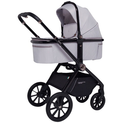 Детская коляска Sweet Baby Vento Black 2 в 1 Grey