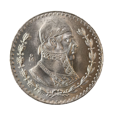 Монета 1 песо Мексика 1966 год