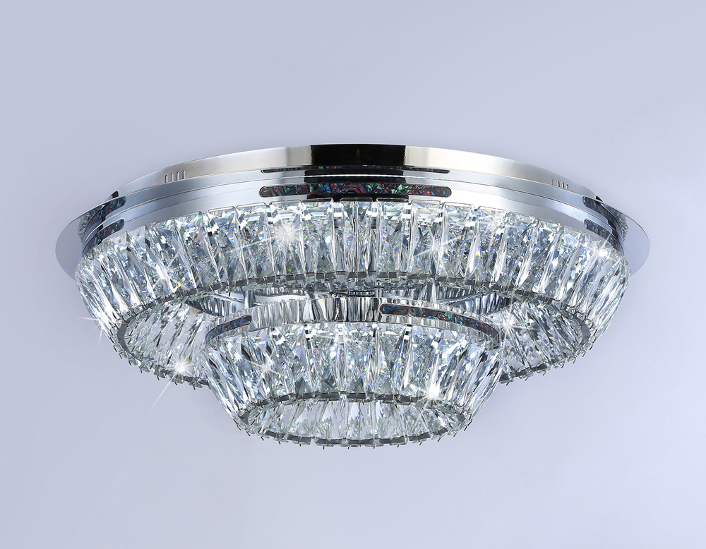 TR5029 CH/CL хром/прозрачный 3000K/4200K/6400K 81W D600*207 (Без ПДУ)