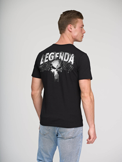 Футболка LEGENDA Череп Каратель черный