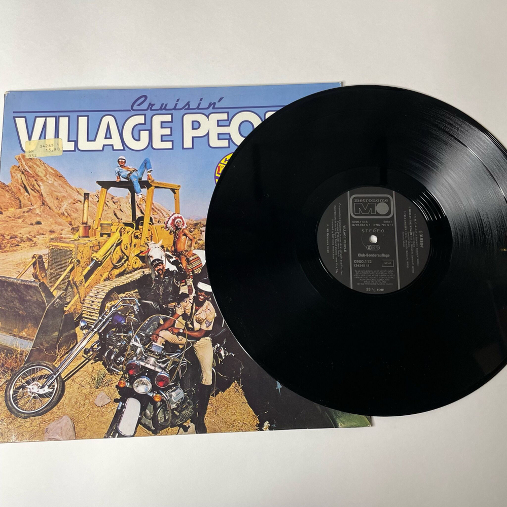 Винтажная виниловая пластинка LP Village People Cruisin (Germany 1978) Y.M.C.A.