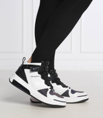 Кожаные кроссовки elektra Karl Lagerfeld - черный(KL62044)