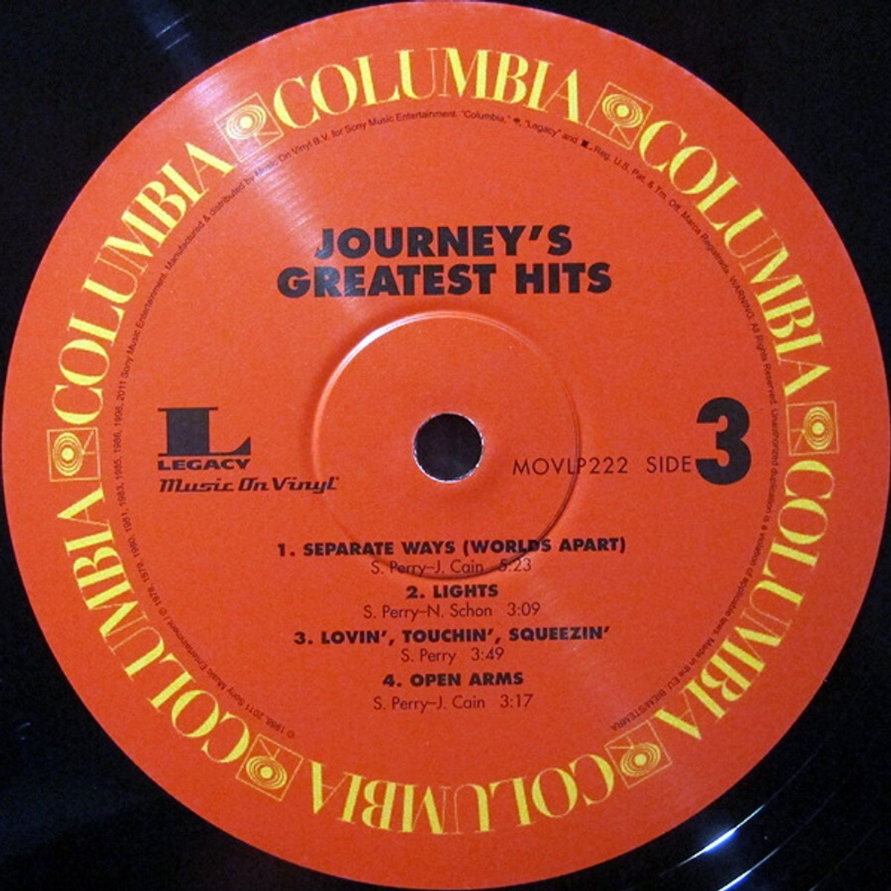 Journey / Greatest Hits (2LP)