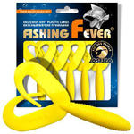 Мягкая приманка твистер FishingFever 8,5cm,4,8g,2 уп по 5 шт