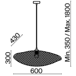 Подвесной светильник Freya Wavy FR5243PL-01BR8