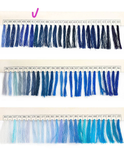 Нитки Dor Tak синие цв.411