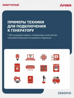 Генератор бензиновый инверторный A-iPower A3500i (3.5 кВт)