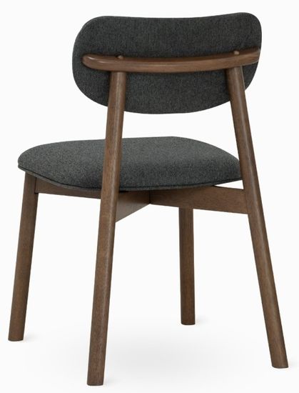 Обеденный стул Laurence темно-серая ткань