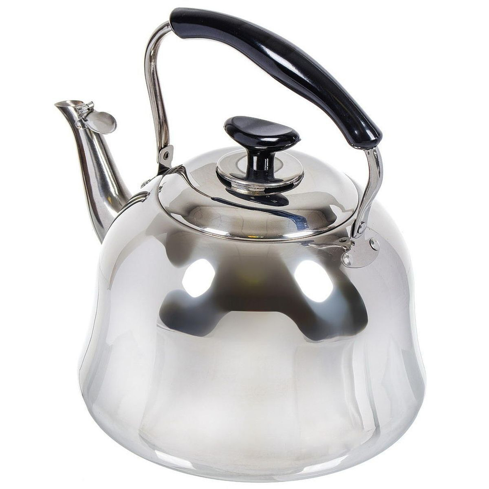 Чайник нерж, 5 л, ручк металл, пластик, Daniks, GS-28224