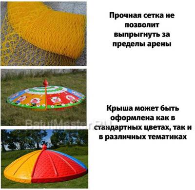 Батутная арена "Сказка" с двумя горками 3,5x3x2,3 м