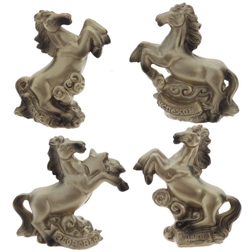 GAEM Фигурка декоративная "Лошадка", L7 W3 H7 см, 4в.