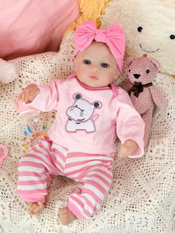 Кукла Реборн мягконабивная LifeReborn 43см (LR-014)