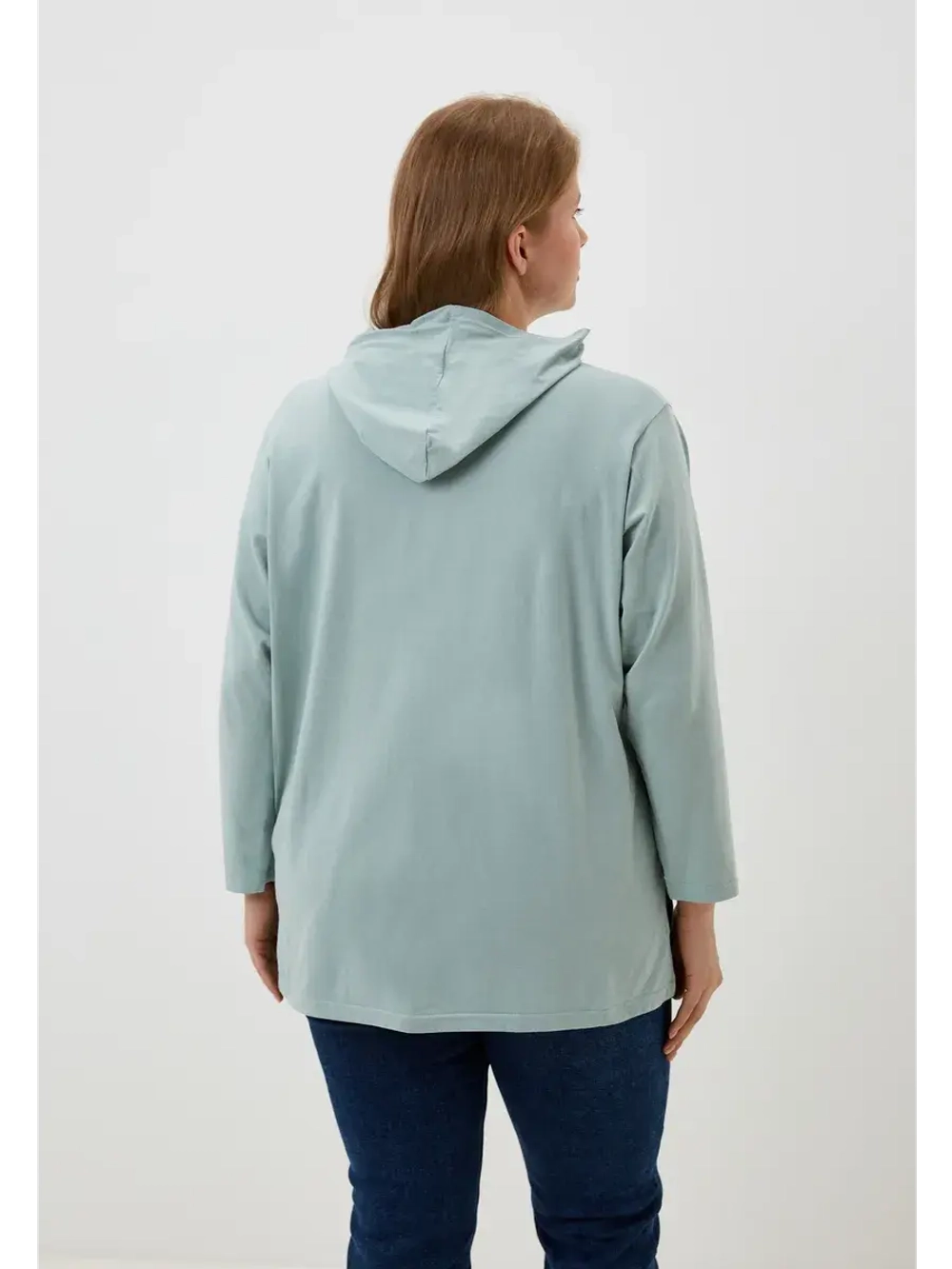 Лонгслив с капюшоном