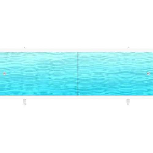 Экран для ванны УНИВЕРСАЛ-Кварт 1,7 аква Новый