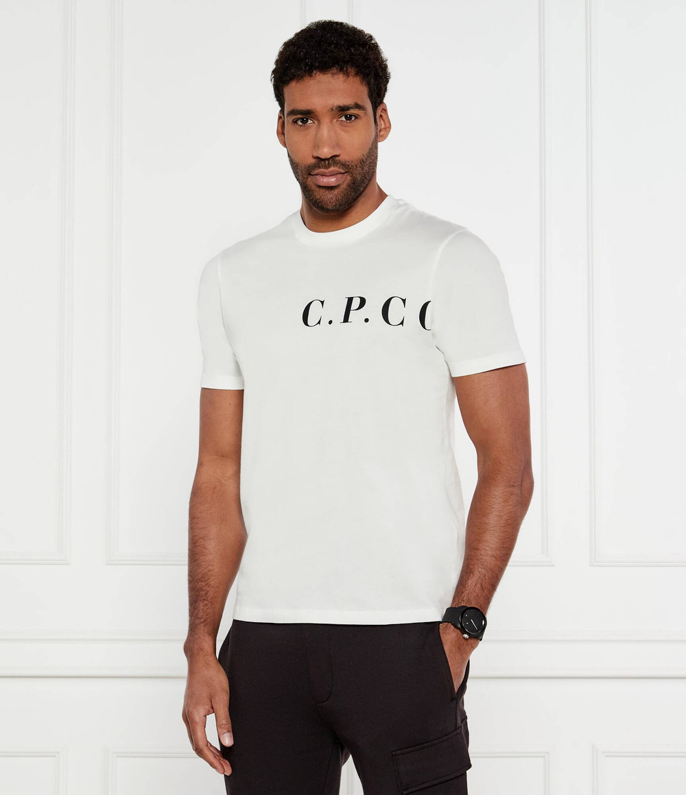 Футболка C.P. Company - белый(18CMTS139A005100W)