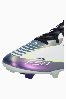 Бутсы adidas F50 League Messi FG/MG - белый