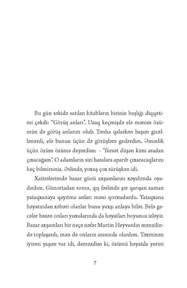 Yatmış xatirələr