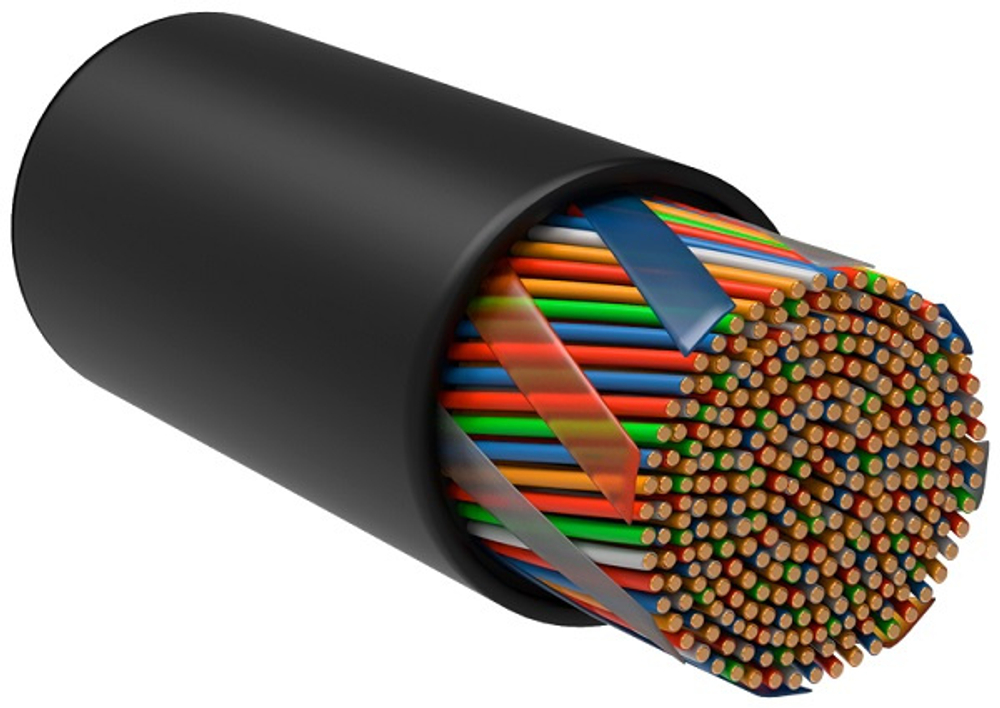 Кабель витая пара U/UTP 5e кат. 25 пар ITK LC3-C5E25-139