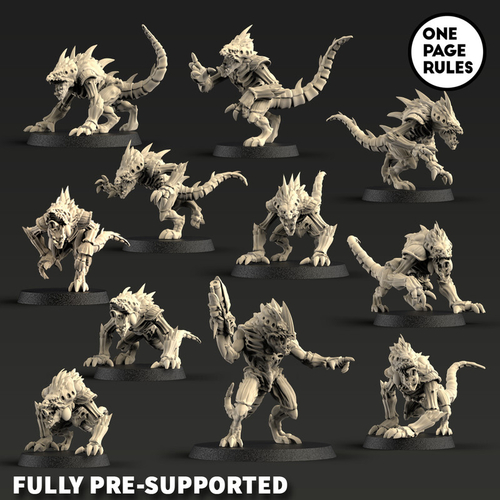 Xenos Armies Tyranids Tyranid Termagant Brood 1 шт. миниатюра для dnd, днд, pathfinder, фентези, Настольная игра, НРИ, Варгейм, РПГ
