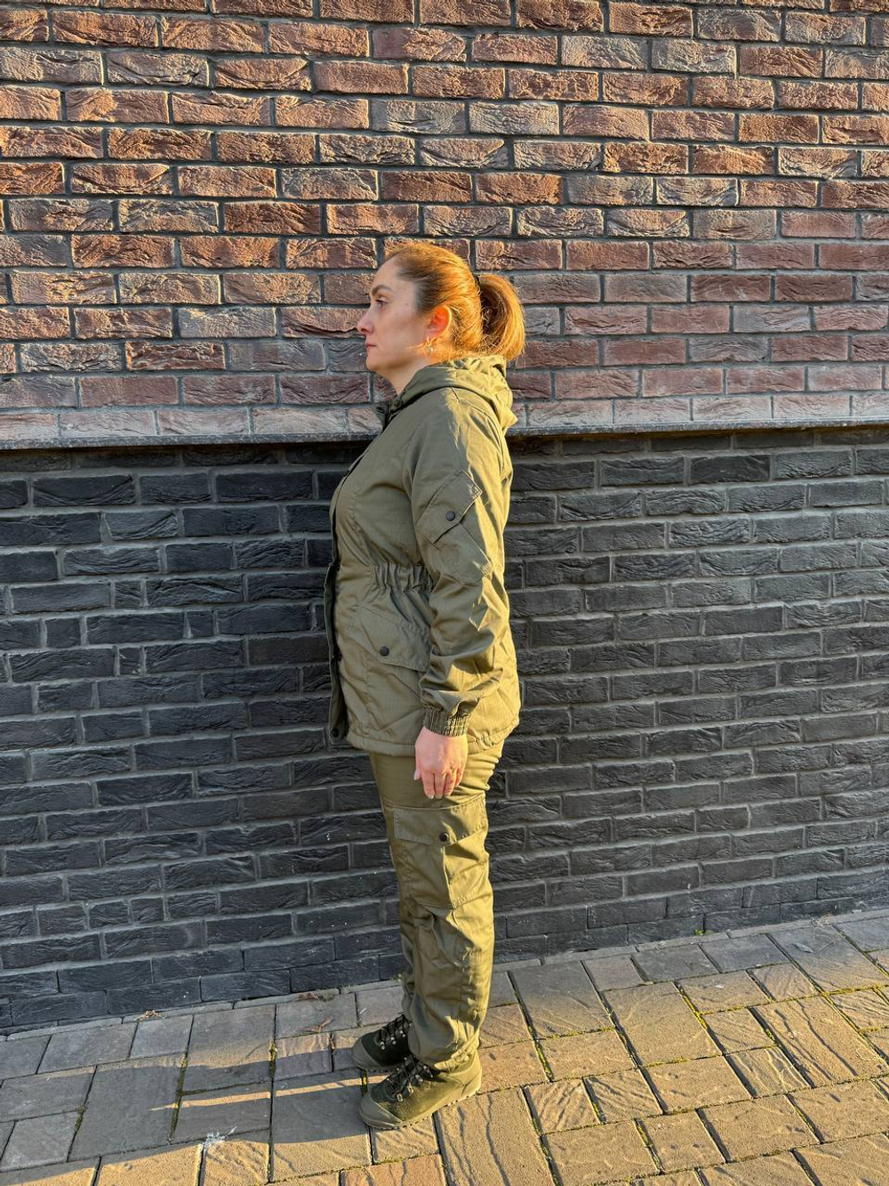 Женская горка валькирия /олива/ осень-зима