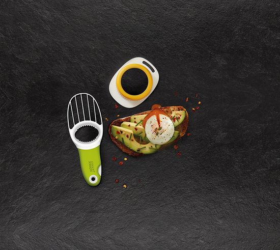 Набор для завтрака Joseph Joseph (форма для приготовления яиц пашот и нож для авокадо)