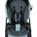 Детская коляска Roan Sol Vintage Leather 2.0 2 в 1 SL/13/L Misti Mint/Grey/руч. Серый